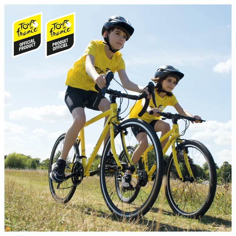 Frog 62 Hybrid Kids Bike for Age 8-10 Years Tour de France Yellow-4